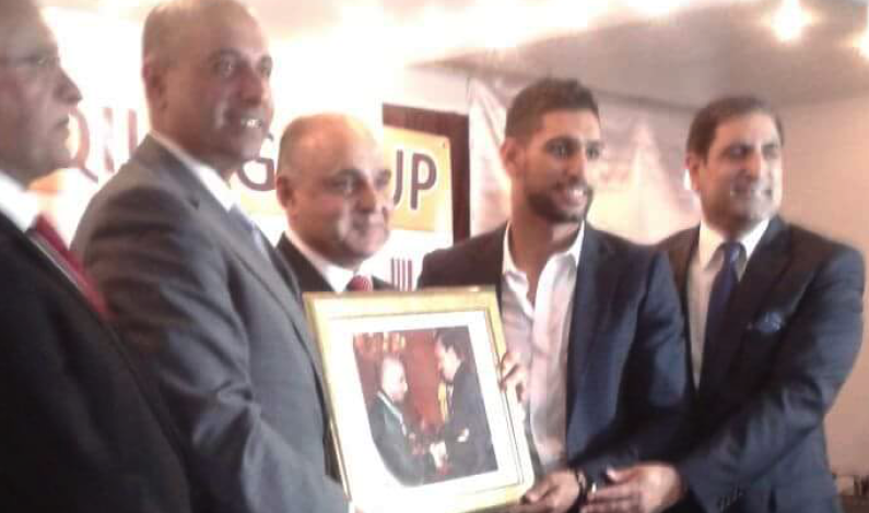 Manchester celebrates Sajjad Karim Sitara-i-Quaid-i-Azam MEP and World Champion boxer Amir Khan Sitara-i-Imtiaz Manchester celebrates Sajjad Karim Sitara-i-Quaid-i-Azam MEP and World Champion boxer Amir Khan Sitara-i-Imtiaz
