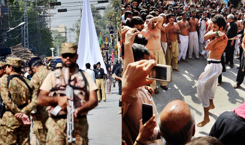 Faithful all set to mark Ashura in Peshawar Faithful all set to mark Ashura in Peshawar