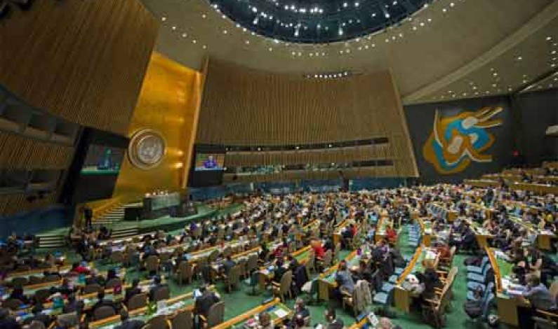 Pakistan gives UNGA president dossier on human rights violations in Occupied Kashmir Pakistan gives UNGA president dossier on human rights violations in Occupied Kashmir